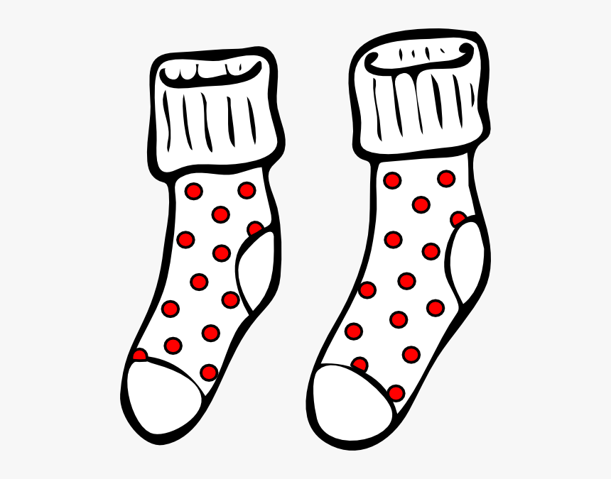 Winter Socks Clipart - Sock Clip