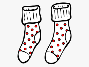 Winter Socks Clipart - Sock Clipart