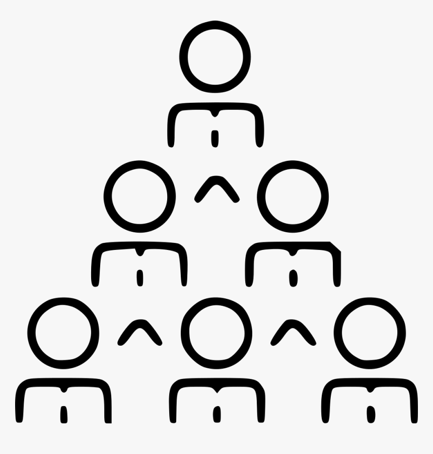 Business Pyramid People Cooperat