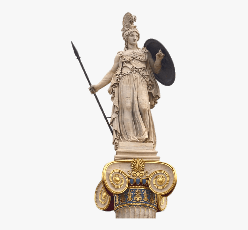 Athena Full Statue Clip Arts - Athena Png