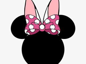 Transparent Rabbit Ears Png - Minnie Mouse