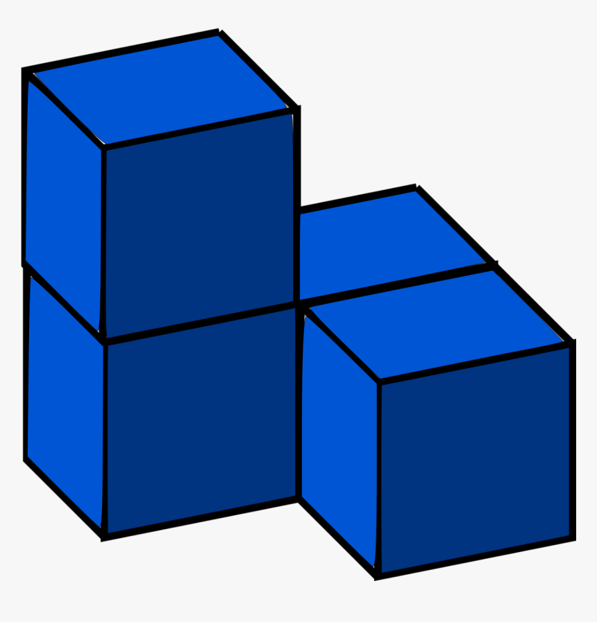 3d Tetris Blocks Transparent