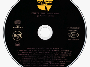 Enter The Wu Tang 36 Chambers Cd