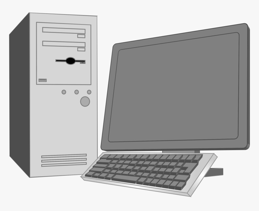 Desktop Computer Clip Arts - Arq