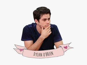 #dylanobrien #dylan #obrien #stilesstilinski #stiles - Dylan O Brien Sticker