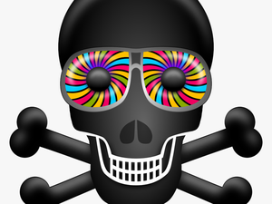 Psychedelic Skull Png