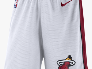 Nike Miami Heat Swingman Shorts White - Nike Miami Heat Shorts