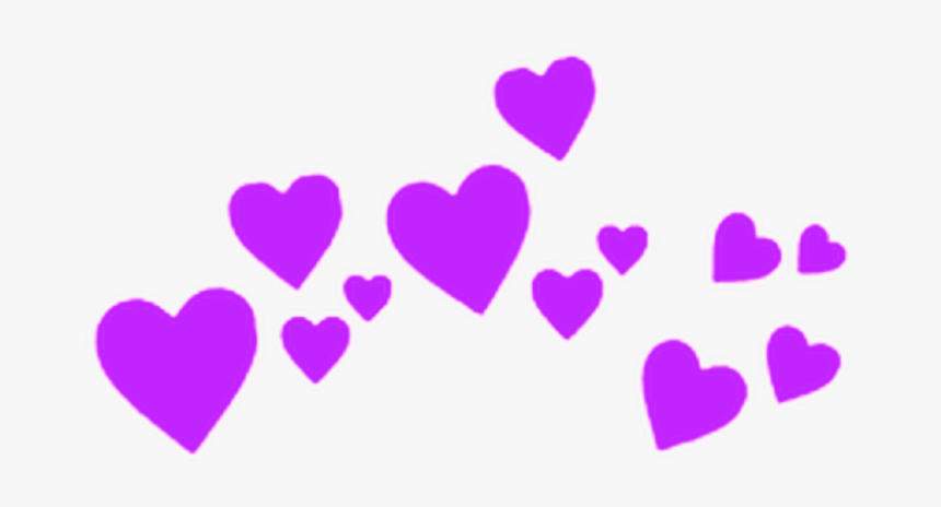 Purple Hearts Png - Red Heart Cr