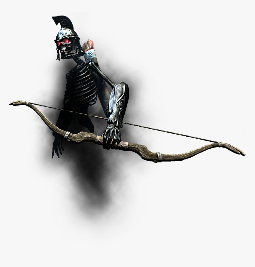#skyrim #shadow #skeleton #magic #summon #black #enemy - Longbow