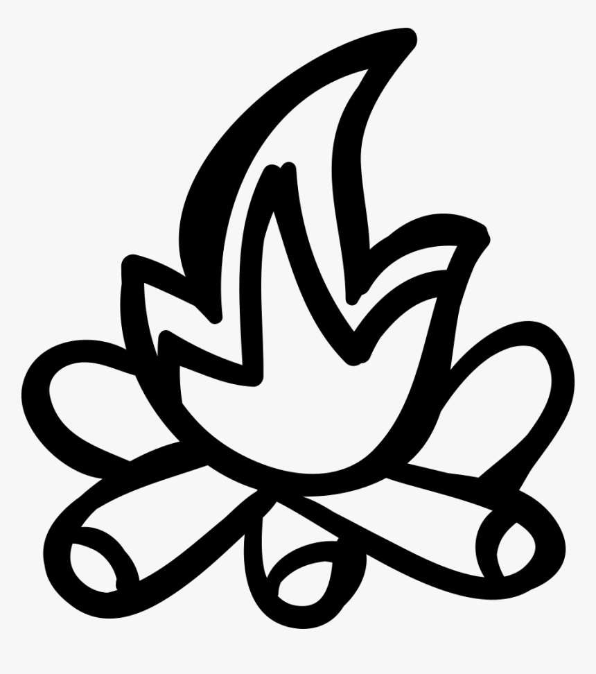 Outline Clipart Fire - Fire Outline Png