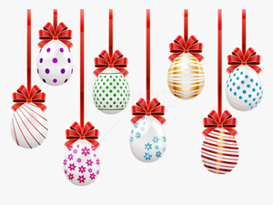 Free Png Download Easter Hanging Eggs Transparent Png