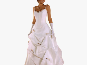 Wedding Dress Bride Marriage Woman - Robe De Mariée Blanche