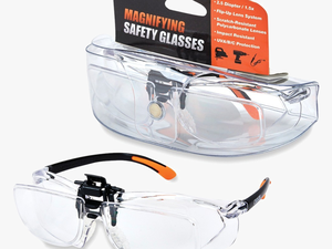 Carson Optical Vm 20 Magnifying Safety Glasses 
 Class - Clip On Magnifiers Safety Glasses