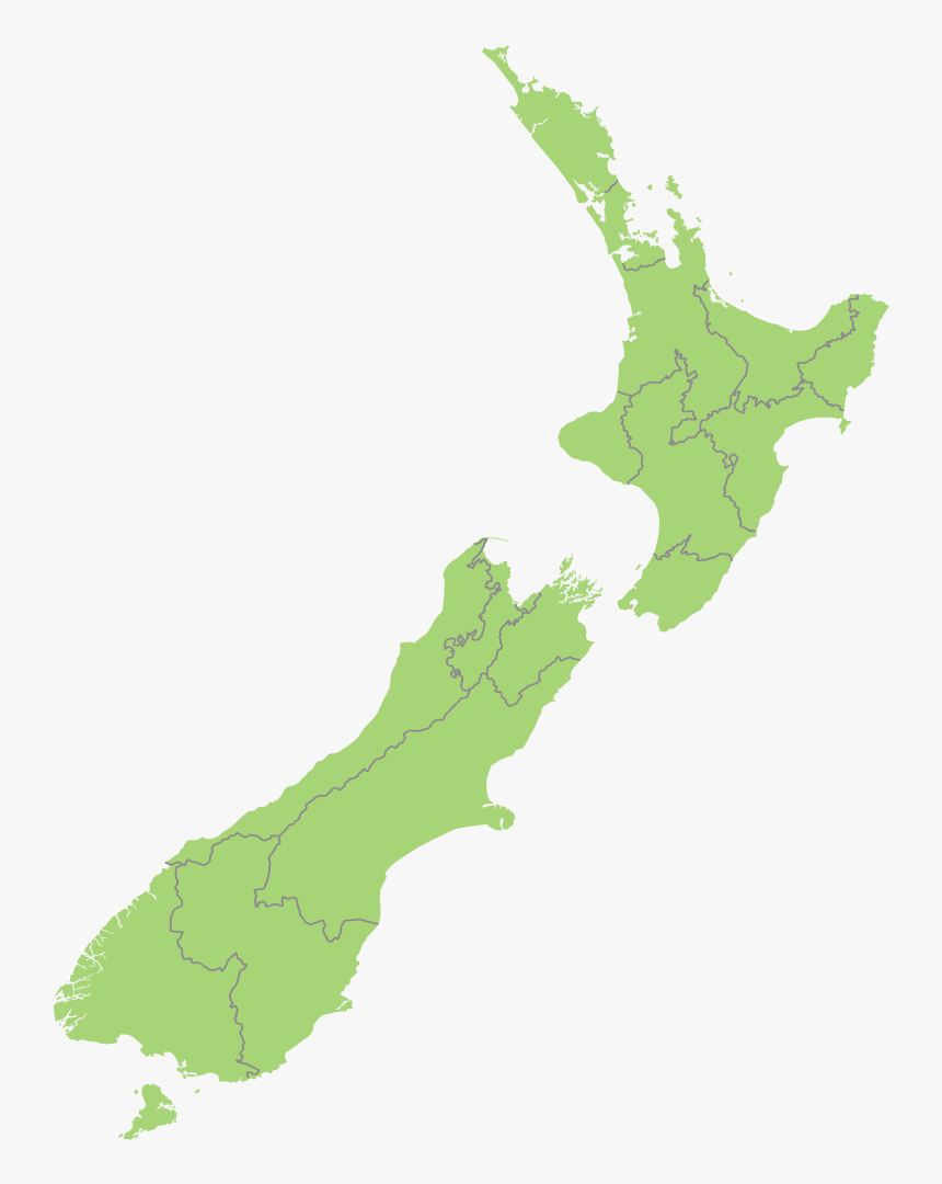 New Zealand Map Blank