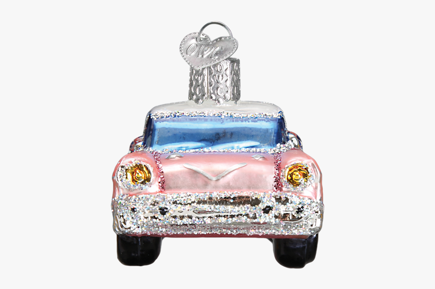 Pink Cadillac Ornaments - Antique Car