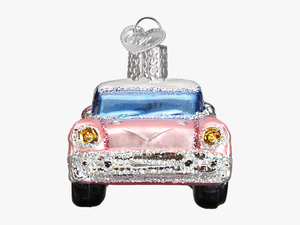 Pink Cadillac Ornaments - Antique Car