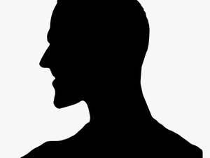 Person Clipart Silhouette Head - Cartoon Person Head Silhouette