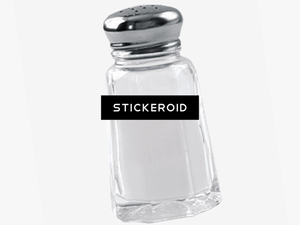 Transparent No Salt Clipart - Glass Bottle