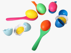 Eggs & Spoons Race - Egg-and-spoon Race