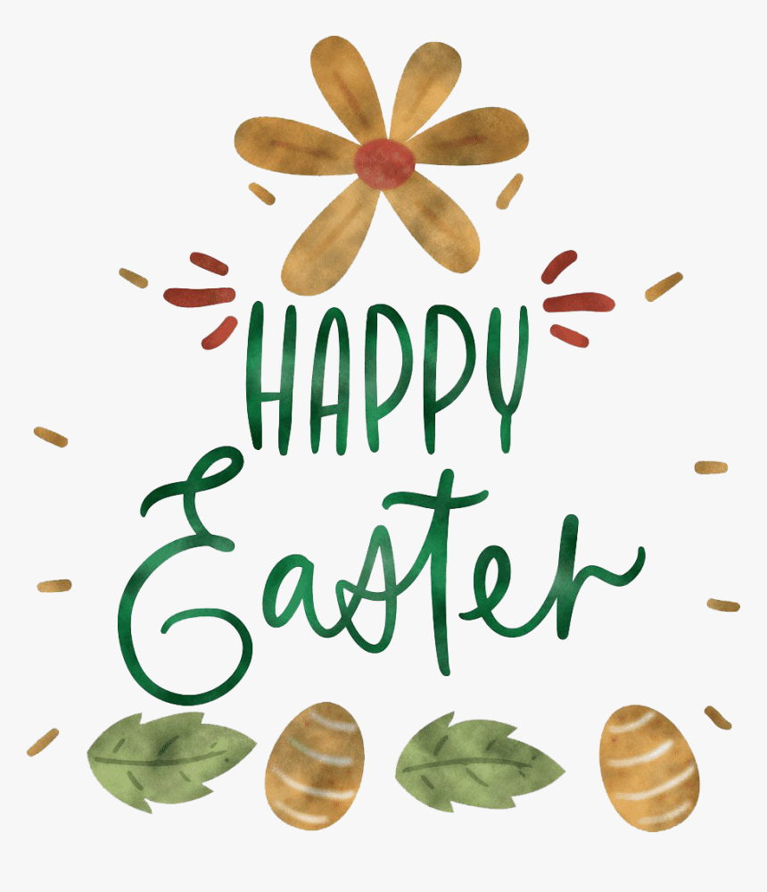 Happy Easter Text Png Free Download
