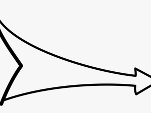 Transparent Black Arrow Clipart - Fleche Png