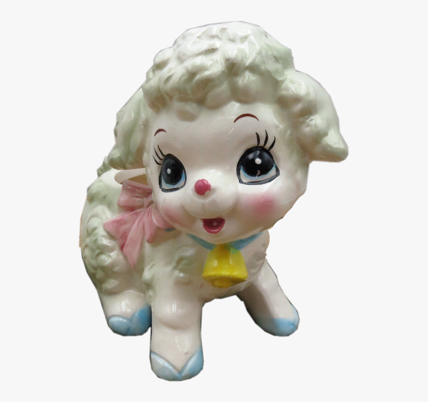 Lamb Cute Vintage Ageregression Tumblr Moodboard Doll - Animal Figure