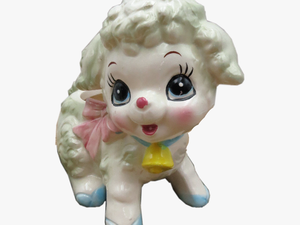 Lamb Cute Vintage Ageregression Tumblr Moodboard Doll - Animal Figure