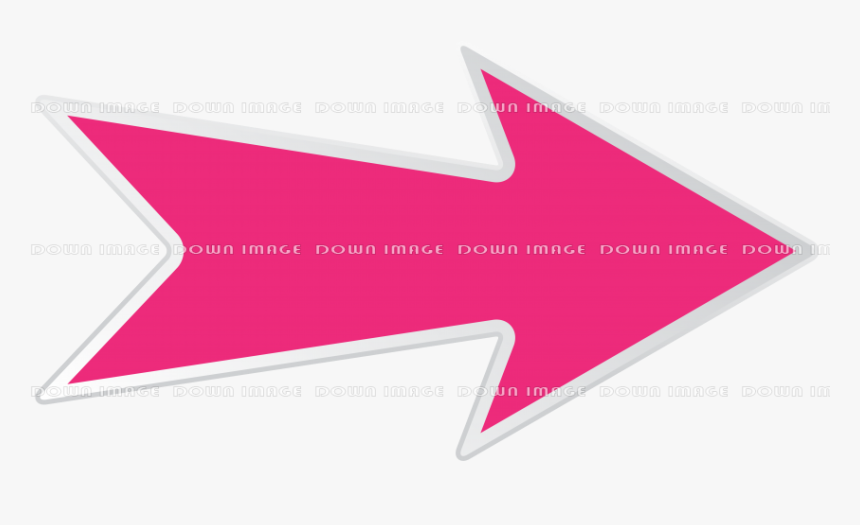 Pink Arrow Transparent Backgroun