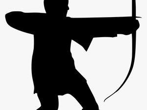 Clip Freeuse Download Archer Clipart Transparent - Silhouette Of Robin Hood