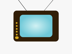 Tv Set - Tv And Remote Clipart