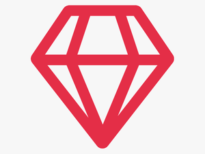 You Ll Notice Both The Gem Graphic And Ruby-inspired - Diamond Icon In Circle