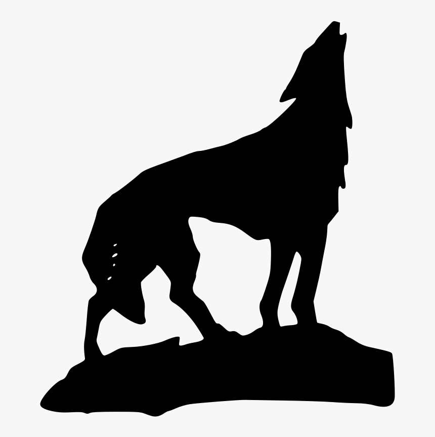 Wolf Clip Art At - Howling Wolf 