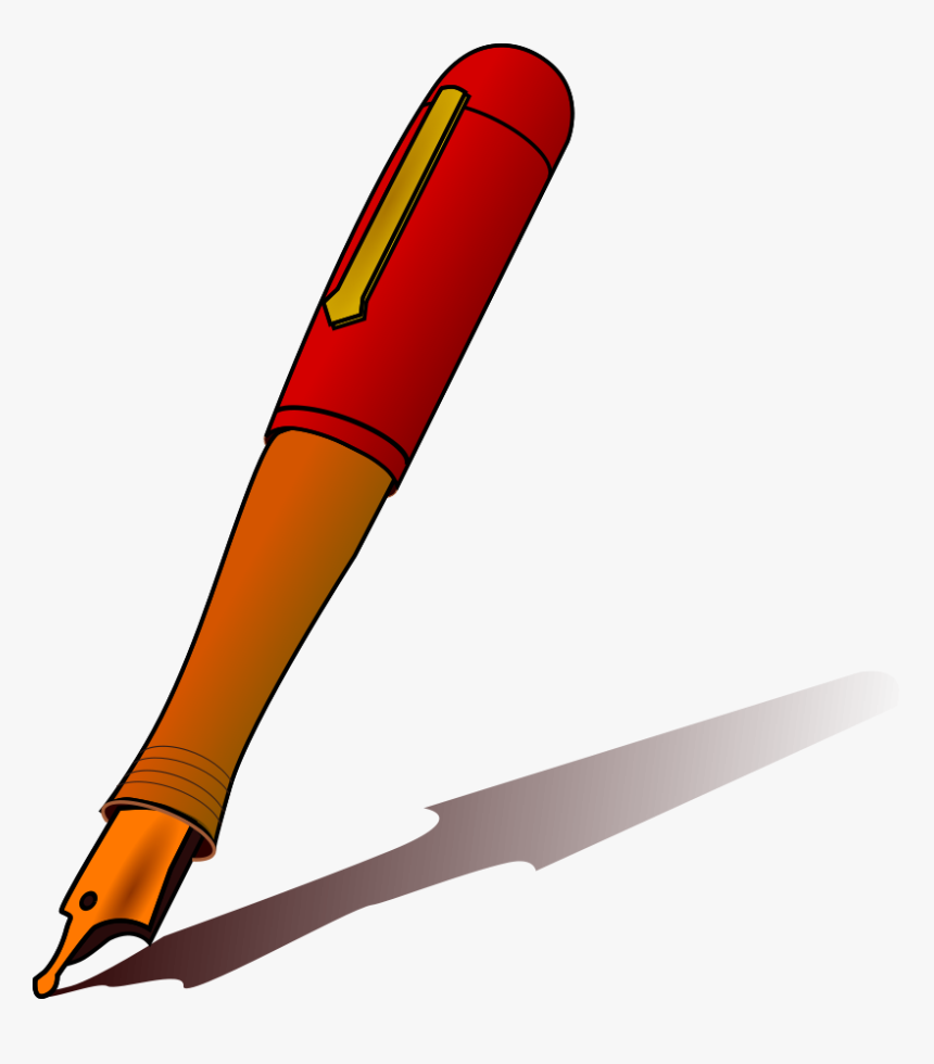 Ink Pen Pen Clip Art At Vector Clip Art Free Image - Clipart Images Of Pen