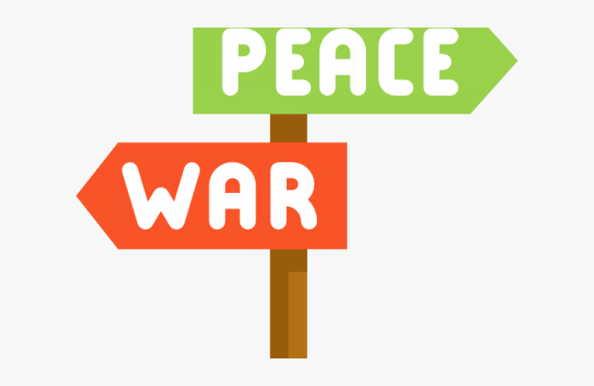 Pigeon Clipart War And Peace - War And Peace Sign