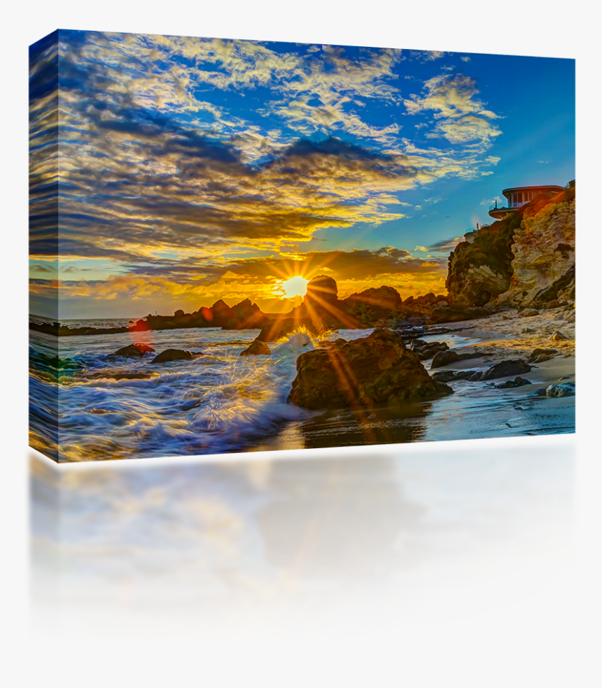 Transparent Sunset Cloud Png - Reflection