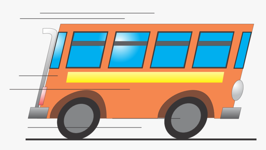 Free Vector Bus - Bus Moving Cli