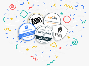 Badges Logo Collage Of Love - Mobile App Devlopment Png