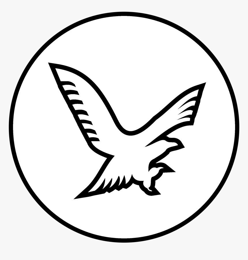Gold Eagle Logo Black And White - Eagle