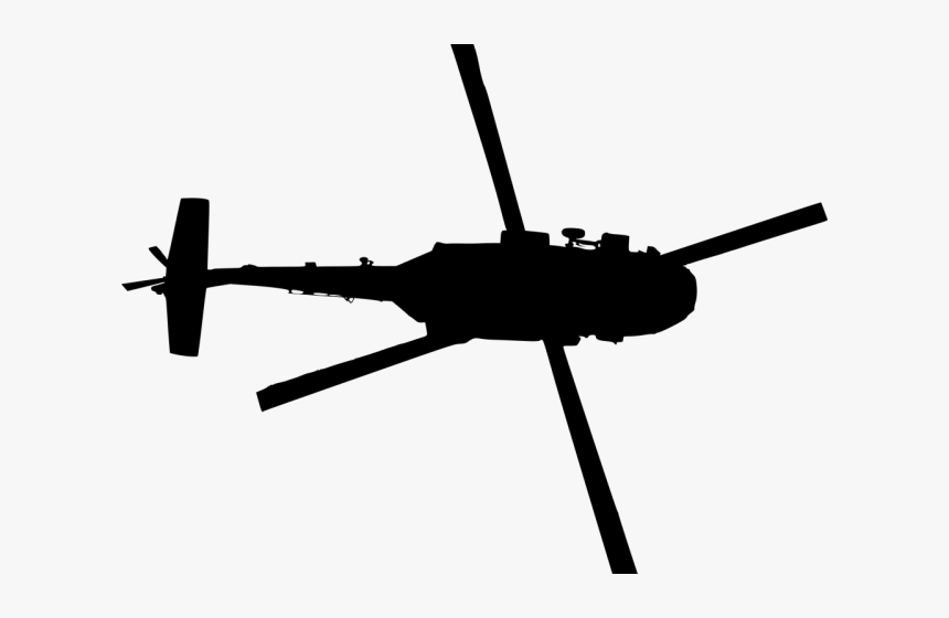 Helicopter Clipart Top View - He