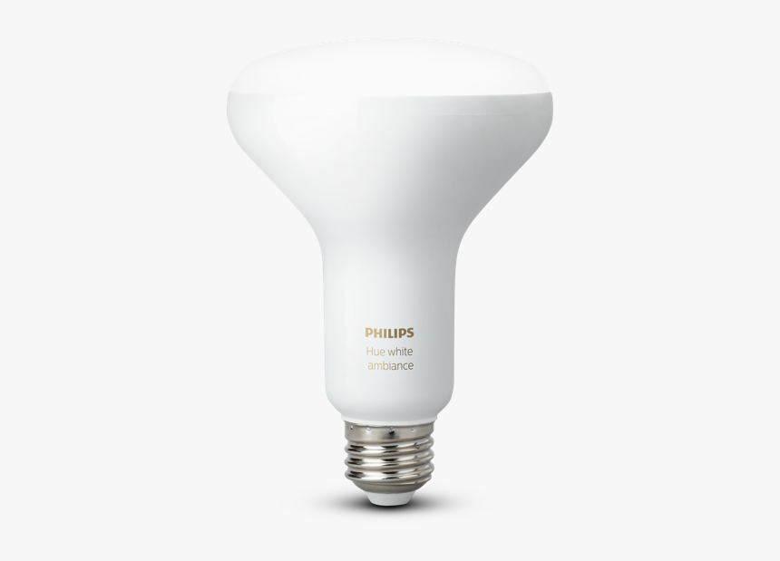 Philips Hue White Ambiance Br30 Single Flood Light - Flood Light Bulb Png
