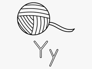 Y Is For Yarn Svg Clip Arts - Ball Of Yarn Clipart