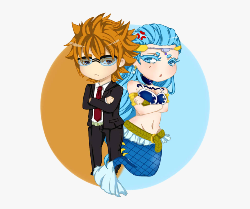 Png Royalty Free Download Aquarius Drawing Anime - Fairy Tail Aquarius And Leo