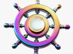 Rainbow Fidget Spinner Png Free Download - Rainbow Fidget Spinner Wheel
