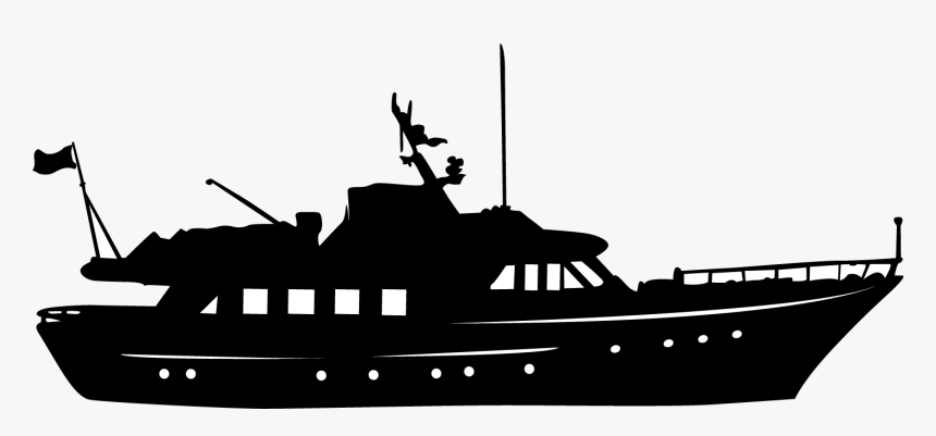 Ship Silhouettes 01 Png - Boat