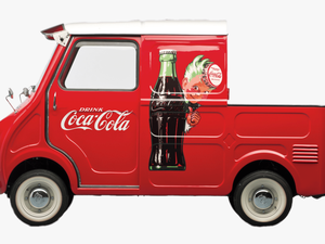 Coca Cola Pickup Delivery Truck - Coca Cola Car Png