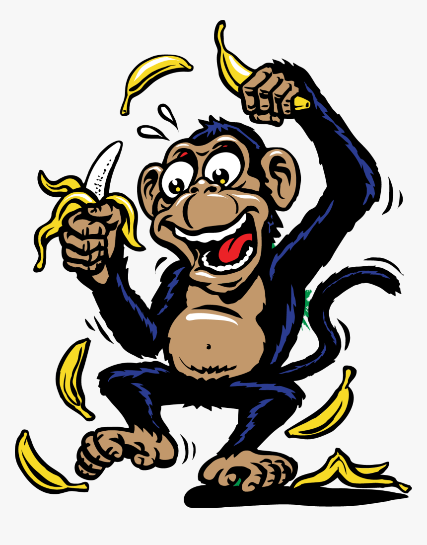 Clipart Banana Monkey