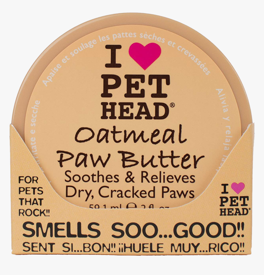 Pet Head Oatmeal Natural Paw But