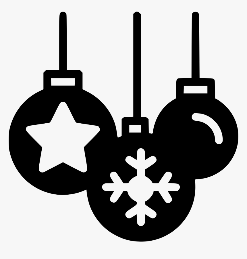 Decorations - Christmas Clipart Black And White Label