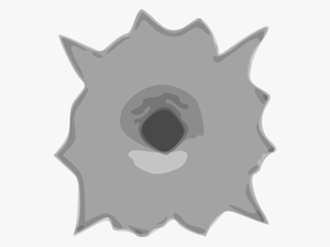 Bullet Hole Png Transparency - Bullet Hole Clip Art