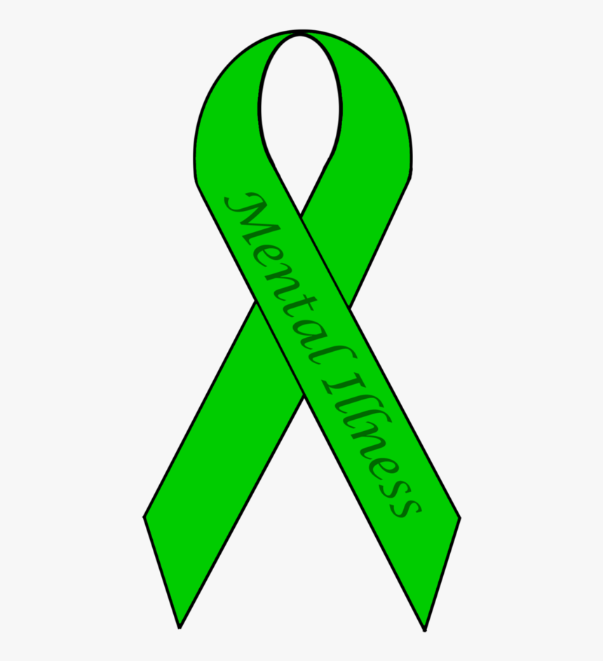 Mental Health Awareness Ribbon Colors - Mental Illness Awareness Ribbon
